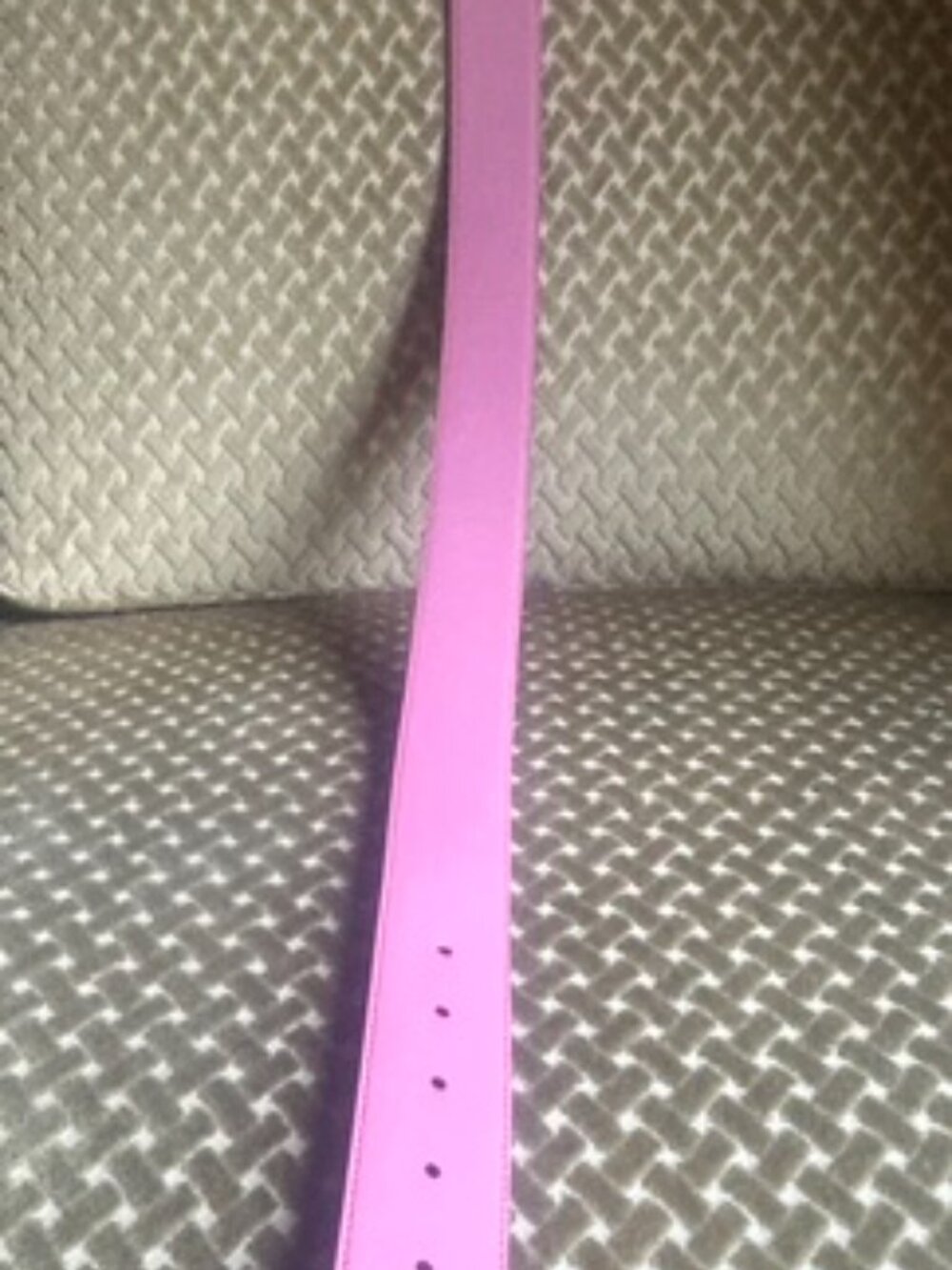 GUCCI Pretty Pink 100% Leather Interlocking G Buckle Belt - Picture 7 of 16